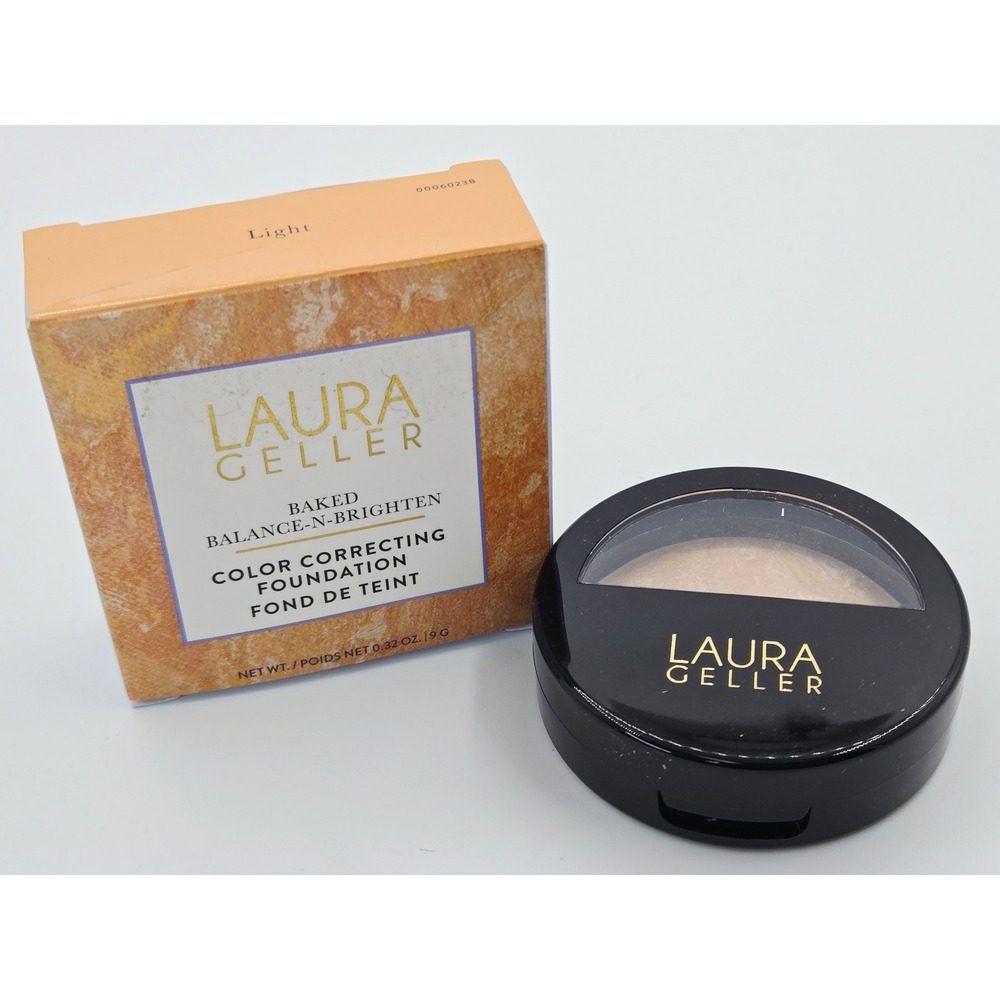 Laura Geller Baked Balance N Brighten Light 2635A Face Powder .32oz New
